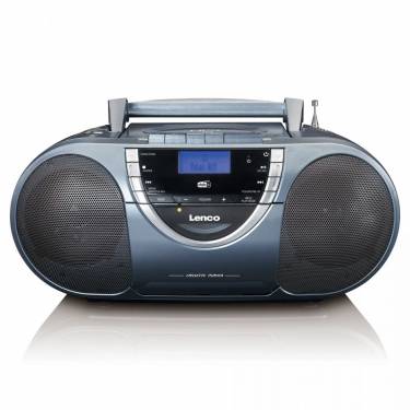 Lenco SCD-6800GY Boombox with DAB+ FM radio and CD/ MP3 player