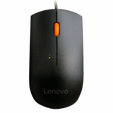 Lenovo 300 Wired USB Mouse Black