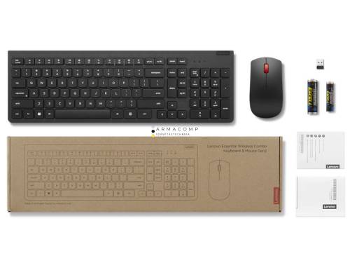 Lenovo Essential Gen2 Wireless Keyboard Combo Black US