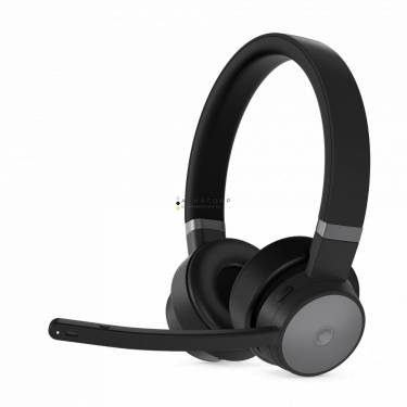 Lenovo GO Wireless ANC Headset + Charging Stand Thunder Black