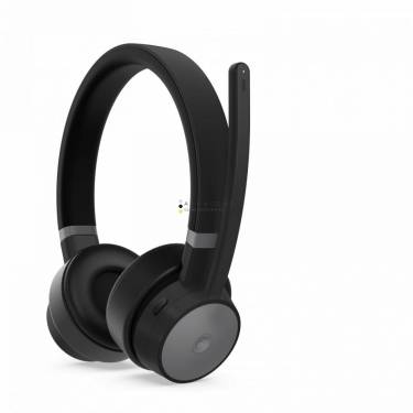 Lenovo GO Wireless ANC Headset + Charging Stand Thunder Black