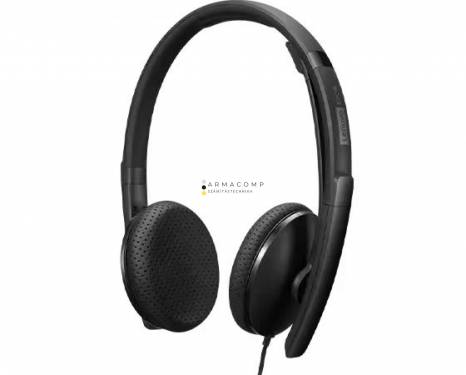 Lenovo Wired VOIP Teams Headset Black