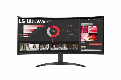 LG 34" 34WR50QC-B LED Curved