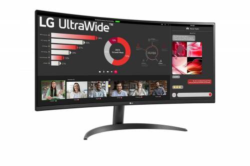 LG 34col 34WR50QK-B LED Curved