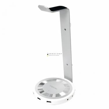 Logilink Aluminum headset stand Silver