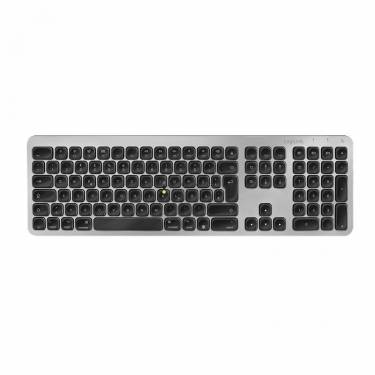 Logilink BT 4.2 multi-device Bluetooth keyboard Black/Silver DE