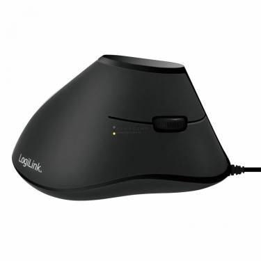 Logilink Ergonomic Vertical Mouse Black