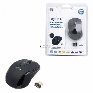 Logilink ID0031 Maus Wireless optical mouse Black