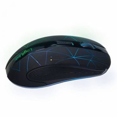 Logilink Illuminated wireless optical mouse Black