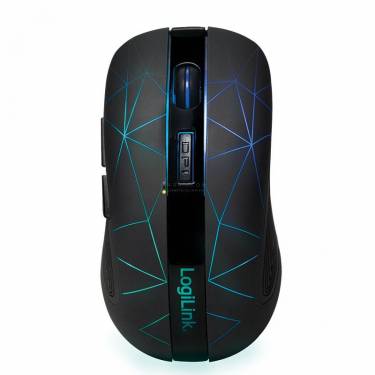 Logilink Illuminated wireless optical mouse Black