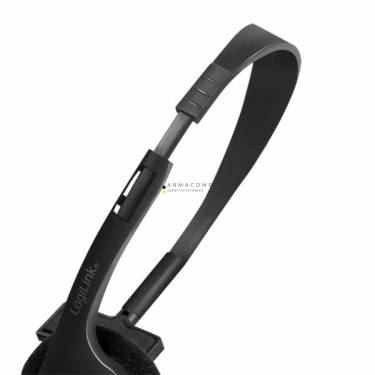 Logilink Mono headset Black