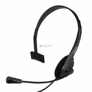 Logilink Mono headset Black