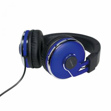 Logilink On-Ear Stereo Headset Black/Blue