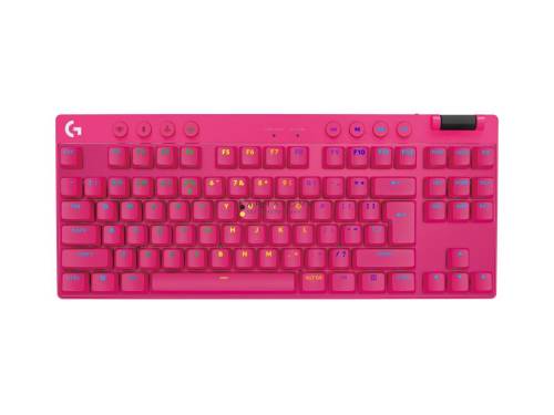 Logitech G Pro X TKL Gaming Keyboard GX Brown Tactile KDA Pink US