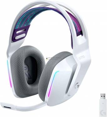 Logitech G733 Lightspeed Wireless RGB White