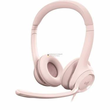 Logitech H390 Stereo Headset Rose