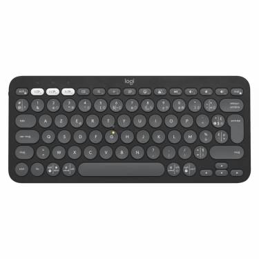 Logitech K380s Pebble Keys 2 Bluetooth Keyboard Tonal Grapphite US