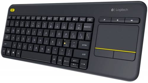 Logitech K400 Plus Wireless Touch Keyboard Black UK