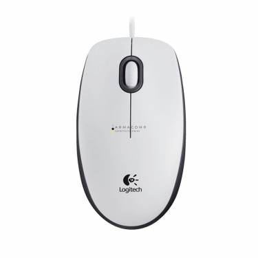 Logitech M100 Mouse White