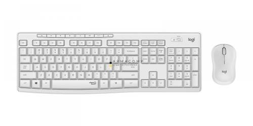 Logitech MK295 Silent Wireless Keyboard Combo White UK