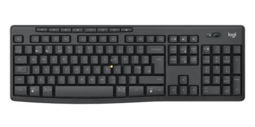 Logitech MK370 Wireless billentyűzet + optikai egér Black UK