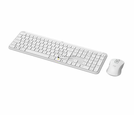 Logitech MK950 Signature Slim Wireless Bluetooth Keyboard Combo Off White US