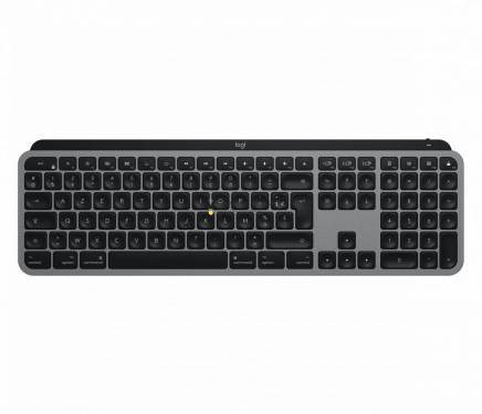 Logitech MX Keys Advanced Wireless Illuminated Keyboard for MAC  Space Grey (UK)