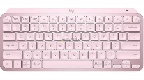 Logitech MX Keys Mini wireless keyboard Rose UK