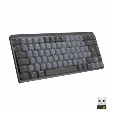 Logitech MX Mechanical Mini Clicky Mechanical Wireless Keyboard Graphite US