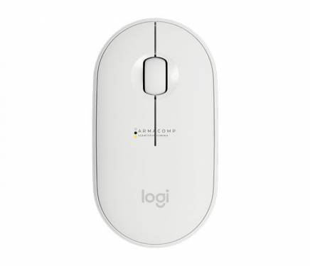 Logitech Pebble M350 Wireless/Bluetooth Off White