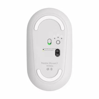 Logitech Pebble Mouse 2 M350S Tonal White