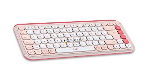 Logitech Pop Icon Wireless Keyboard Pink US