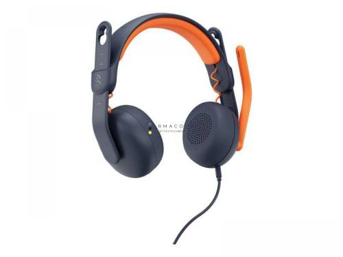 Logitech Zone Learn Over-Ear for Learners Black/Orange