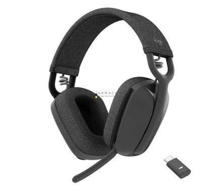 Logitech Zone Vibe (UC) Wireless Bluetooth Headset Graphite