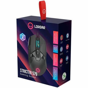 LORGAR Stricter 579 Gaming Mouse Black