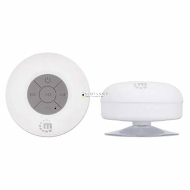 Manhattan Bluetooth Shower Speaker White