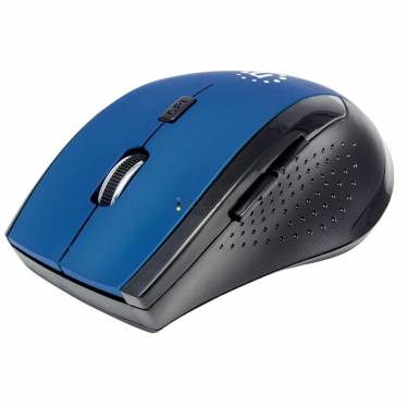 Manhattan Curve Wireless Mouse Blue/Black