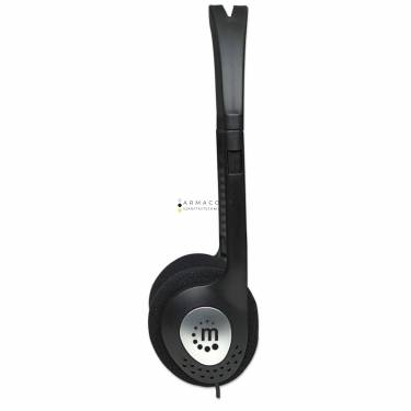 Manhattan Stereo Headphones Black