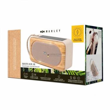 Marley Roots Solar Bluetooth Speaker Cream