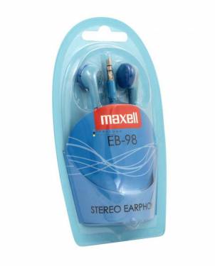 Maxell EB-98 Earphones Blue