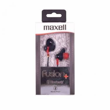 Maxell EB-BTFUS9 Fusion+ Bluetooth Headset Rosso