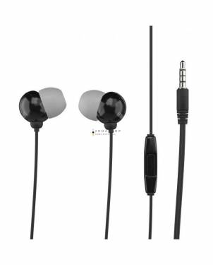 Maxell Plugz + mic Earphone Black