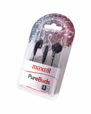 Maxell PureBuds Earphone Black