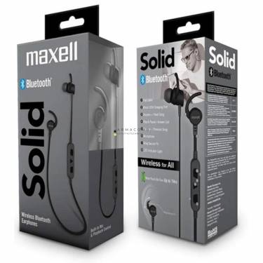 Maxell Solid Bluetooth Headset Black