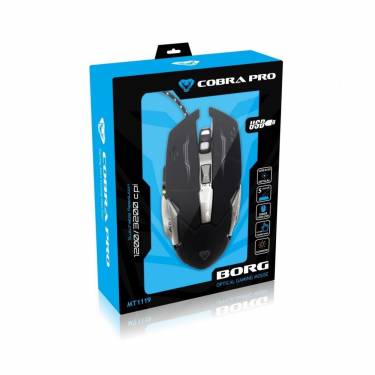 Media-Tech MT1119 Borg Pro Cobra mouse Black