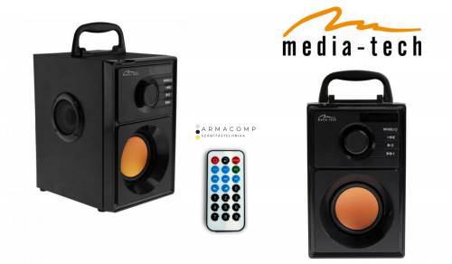 Media-Tech MT3145 BoomBox BT Bluetooth hangszóró Black