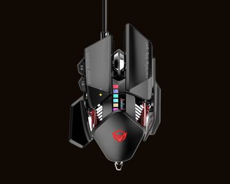 Meetion GM80 Transformers Gaming mouse Black