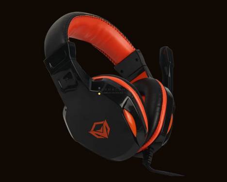 Meetion HP010 Gamer Headset Black/Orange