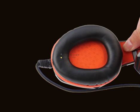 Meetion HP010 Gamer Headset Black/Orange