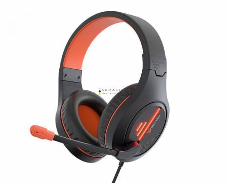 Meetion HP021 Gamer Headset Black/Orange